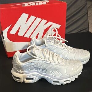 Nike White Air Max Plus Sneakers